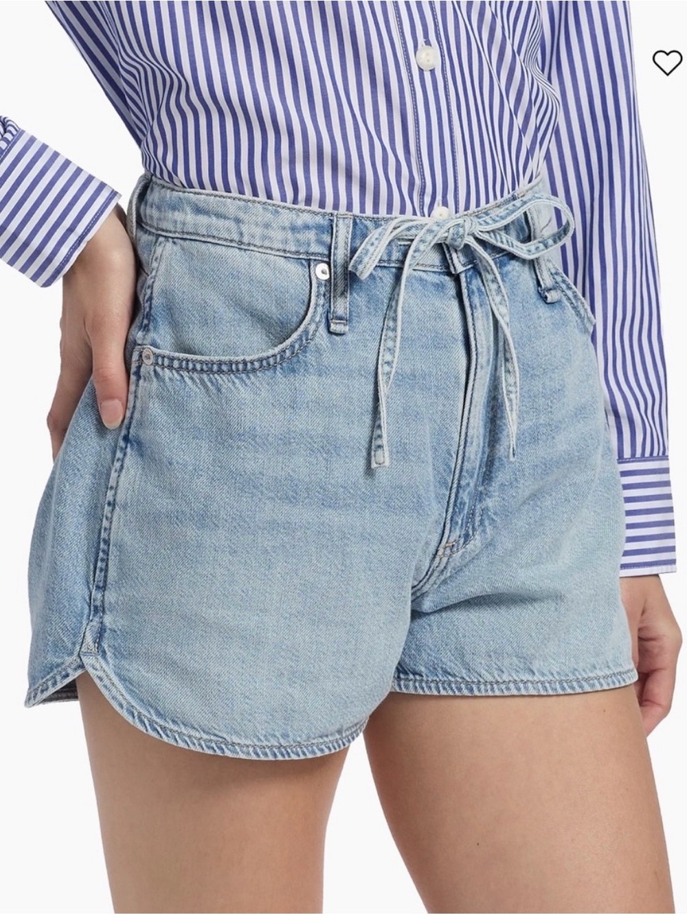 rag & bone Ultra lightweight Nolan short in Asbury